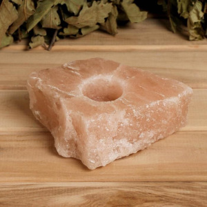 Подсвечник-испаритель из соли, 1,150 кг, микс Подсвечник-испаритель из соли, 1,150 кг, микс