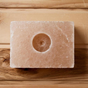 Подсвечник-испаритель из соли, 1,150 кг, микс Подсвечник-испаритель из соли, 1,150 кг, микс