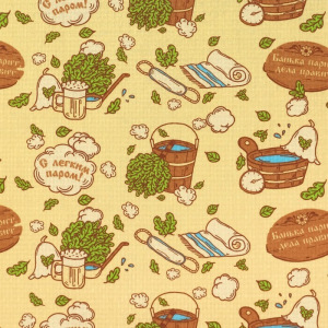 Полотенце для бани "С легким паром" 80х 150 см, хлопок вафельное полотно Полотенце для бани "С легким паром" 80х 150 см, хлопок вафельное полотно