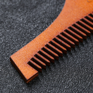 Расческа деревянная "Модник", для оформления бороды и усов, микс Расческа деревянная "Модник", для оформления бороды и усов, микс