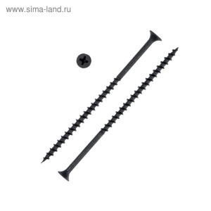 Саморез 4,2х90 гипрок-дерево, уп. 6 шт Саморез 4,2х90 гипрок-дерево, уп. 6 шт