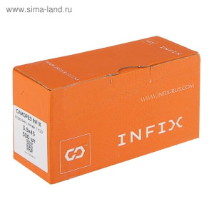 Саморез отделочный INFIX, 3.5х45 мм, потай, Torx10, жёлтый цинк Саморез отделочный INFIX, 3.5х45 мм, потай, Torx10, жёлтый цинк