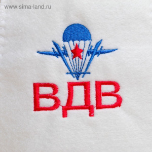 Шапка для бани "ВДВ" Шапка для бани "ВДВ"