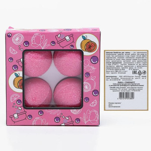 Соль шипучая для ванн Spa by Lara Ассорти ароматизированная, 160 г (40г* 4шт) МИКС Соль шипучая для ванн Spa by Lara Ассорти ароматизированная, 160 г (40г* 4шт) МИКС