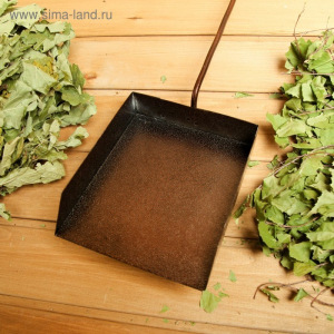 Совок для золы 200х200 мм, длина 600 мм Совок для золы 200х200 мм, длина 600 мм