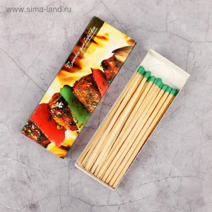 Спички для барбекю наполнением 20шт. Белка-Фаворит Спички для барбекю наполнением 20шт. Белка-Фаворит