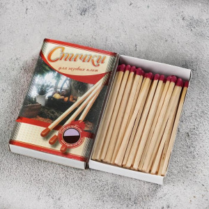 Спички для газовых плит наполнением 40 шт. МИКС Спички для газовых плит наполнением 40 шт. МИКС