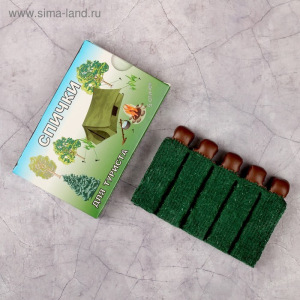 Спички для туриста наполнением 5шт. ФЭСКО Спички для туриста наполнением 5шт. ФЭСКО