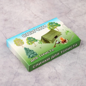 Спички для туриста наполнением 5шт. ФЭСКО Спички для туриста наполнением 5шт. ФЭСКО