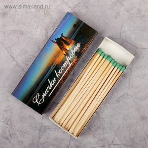 Спички костровые наполнением 30шт. Белка-Фаворит Спички костровые наполнением 30шт. Белка-Фаворит