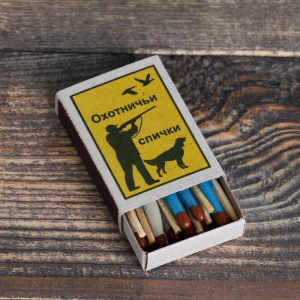 Спички охотничьи наполнением 20шт. ФЭСКО Спички охотничьи наполнением 20шт. ФЭСКО