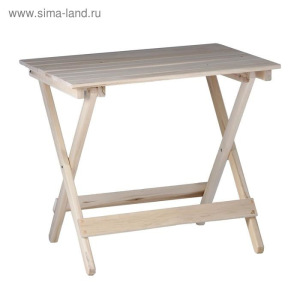 Стол складной, 80×60×75см, из липы Стол складной, 80×60×75см, из липы