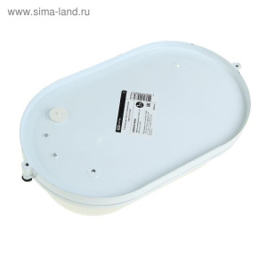 Светильник TDM НПБ1201, Е27, 100 Вт, IP54, овальный, белый Светильник TDM НПБ1201, Е27, 100 Вт, IP54, овальный, белый