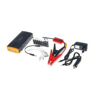 Аккумулятор внешний универсальный, 13800 мАч, 2хUSB 5V 2A, 12V/16V/19V, фонарь, пуск ДВС Аккумулятор внешний универсальный, 13800 мАч, 2хUSB 5V 2A, 12V/16V/19V, фонарь, пуск ДВС