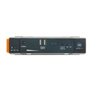 Аккумулятор внешний универсальный, 13800 мАч, 2хUSB 5V 2A, 12V/16V/19V, фонарь, пуск ДВС Аккумулятор внешний универсальный, 13800 мАч, 2хUSB 5V 2A, 12V/16V/19V, фонарь, пуск ДВС