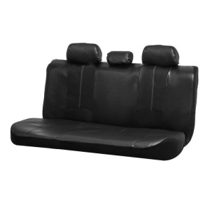 Авточехлы Cartage универсальные, 9 предметов, кожа PU, черный Авточехлы Cartage универсальные, 9 предметов, кожа PU, черный