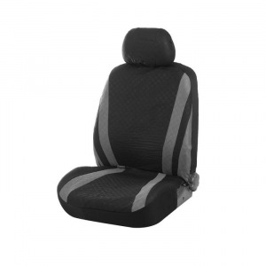 Авточехлы TORSO Premium универсальные, 6 предметов, чёрно-серый AV-12 Авточехлы TORSO Premium универсальные, 6 предметов, чёрно-серый AV-12