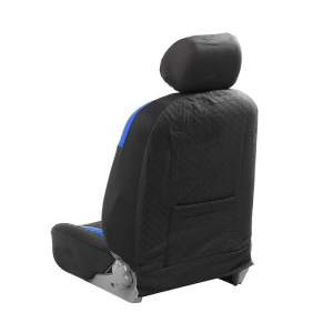 Авточехлы TORSO Premium универсальные, 9 предметов, чёрно-синий AV-15 Авточехлы TORSO Premium универсальные, 9 предметов, чёрно-синий AV-15