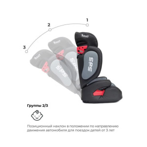 Автокресло BH2311 MASTER isofix SPS, группа 2-3 (15-36 кг), чёрный Автокресло BH2311 MASTER isofix SPS, группа 2-3 (15-36 кг), чёрный