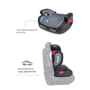 Автокресло BH2311 MASTER isofix SPS, группа 2-3 (15-36 кг), чёрный Автокресло BH2311 MASTER isofix SPS, группа 2-3 (15-36 кг), чёрный