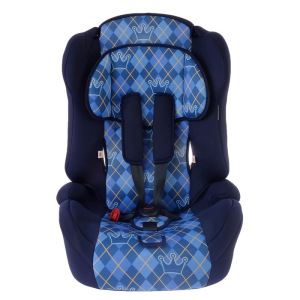 Автокресло-бустер Multi, группа 1-2-3, цвет синий «Клетка» Автокресло-бустер Multi, группа 1-2-3, цвет синий «Клетка»
