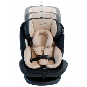 Автокресло детское Amarobaby ST-3, Isofix класс D, группа 0+/1/2/3, цвет бежевый Автокресло детское Amarobaby ST-3, Isofix класс D, группа 0+/1/2/3, цвет бежевый