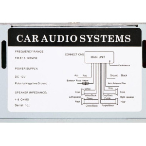 Автомагнитола CARTAGE, Bluetooth, USB, MP3, AUX, MicroSD, 100 Вт, LT-7 Автомагнитола CARTAGE, Bluetooth, USB, MP3, AUX, MicroSD, 100 Вт, LT-7