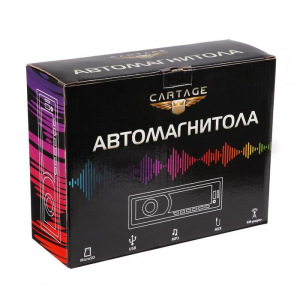 Автомагнитола CARTAGE, TFT 4.1, Bluetooth, USB, MP5, AUX, MicroSD, 100 Вт, LT-11 Автомагнитола CARTAGE, TFT 4.1, Bluetooth, USB, MP5, AUX, MicroSD, 100 Вт, LT-11