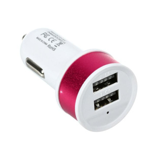 Автомобильное зарядное устройство, 2 USB, 2.1 А/1 А, МИКС Автомобильное зарядное устройство, 2 USB, 2.1 А/1 А, МИКС