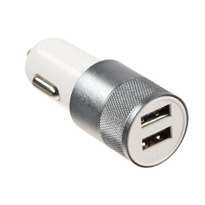 Автомобильное зарядное устройство, 2 USB, 2.1 А/1 А, МИКС Автомобильное зарядное устройство, 2 USB, 2.1 А/1 А, МИКС