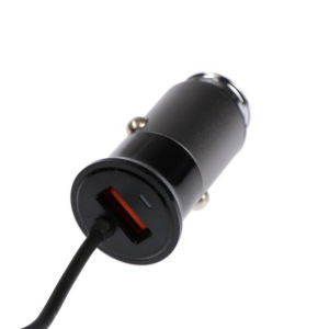 Автомобильное зарядное устройство Deppa, 1 USB, 3.4A, QC, 3 USB для пассажиров, 1.2м, черное Автомобильное зарядное устройство Deppa, 1 USB, 3.4A, QC, 3 USB для пассажиров, 1.2м, черное