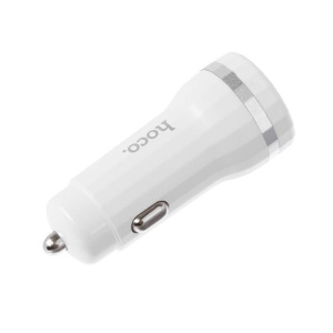 Автомобильное зарядное устройство Hoco Z27 QC3.0, 2хUSB, 2.4 А, белое Автомобильное зарядное устройство Hoco Z27 QC3.0, 2хUSB, 2.4 А, белое