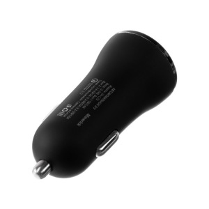 Автомобильное зарядное устройство Maverick, 2 USB, 2.4A, быстрый заряд QC 3.0, черное Автомобильное зарядное устройство Maverick, 2 USB, 2.4A, быстрый заряд QC 3.0, черное