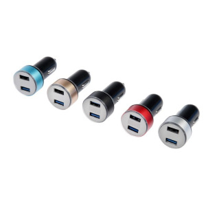Автомобильный вольтметр, зарядное устройство Cartage 12-24 В, 2 USB 2А, микс Автомобильный вольтметр, зарядное устройство Cartage 12-24 В, 2 USB 2А, микс