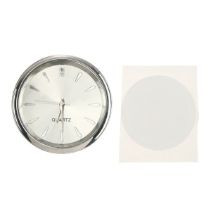 Часы автомобильные, внутрисалонные, d 4 см, хром Часы автомобильные, внутрисалонные, d 4 см, хром