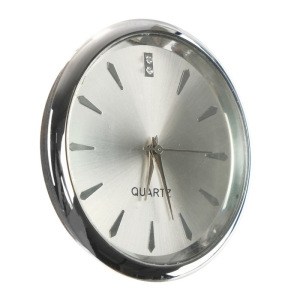 Часы автомобильные, внутрисалонные, d 4 см, хром Часы автомобильные, внутрисалонные, d 4 см, хром