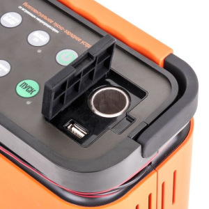 Цифровое пуско-зарядное устройство "Агрессор" AGR/SBC-150 Start, 9 фаз зарядки, ток 2/6/10/15А, 12V/15А розетка, 5V/1A U Цифровое пуско-зарядное устройство "Агрессор" AGR/SBC-150 Start, 9 фаз зарядки, ток 2/6/10/15А, 12V/15А розетка, 5V/1A U