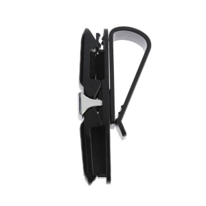 Держатель очков под карбон, зажим, хром Держатель очков под карбон, зажим, хром