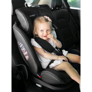 Детское автокресло Amarobaby ST-3, Isofix класс D, группа 0+/1/2/3, цвет серый Детское автокресло Amarobaby ST-3, Isofix класс D, группа 0+/1/2/3, цвет серый