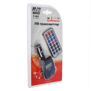 FM - трансмиттер AVS F-462, дисплей, пульт FM - трансмиттер AVS F-462, дисплей, пульт