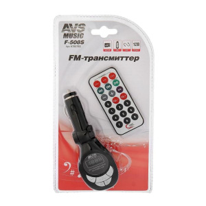 FM - трансмиттер с дисплеем и пультом AVS F-508S FM - трансмиттер с дисплеем и пультом AVS F-508S