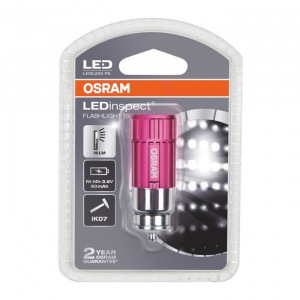 Фонарь ручной аккумуляторный алюминиевый в прикуриватель, розовый Osram LEDIL205-PK Фонарь ручной аккумуляторный алюминиевый в прикуриватель, розовый Osram LEDIL205-PK
