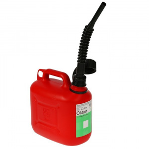 Канистра ГСМ Oktan CLASSIK, 5 л, пластиковая, красная Канистра ГСМ Oktan CLASSIK, 5 л, пластиковая, красная