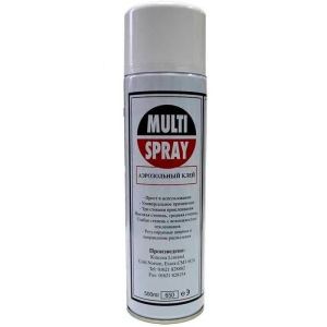 Клей аэрозольный Multi-Spray 500 мл Клей аэрозольный Multi-Spray 500 мл