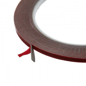 Клейкая лента TORSO, двусторонняя, усиленная, 4 мм x 5 м Клейкая лента TORSO, двусторонняя, усиленная, 4 мм x 5 м