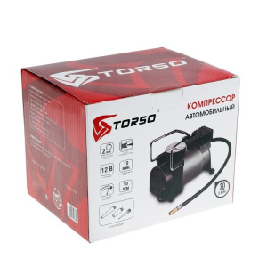 Компрессор автомобильный TORSO, серия "Торнадо" 30 л/мин Компрессор автомобильный TORSO, серия "Торнадо" 30 л/мин