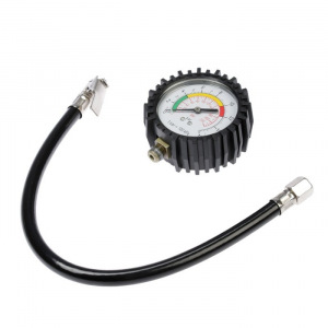 Манометр механический, зажим, резиновый шланг 18 см Манометр механический, зажим, резиновый шланг 18 см