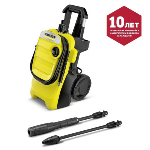 Мойка высокого давления Karcher K 4 Compact, 130 бар, 420 л/ч, 1.637-500.0 Мойка высокого давления Karcher K 4 Compact, 130 бар, 420 л/ч, 1.637-500.0