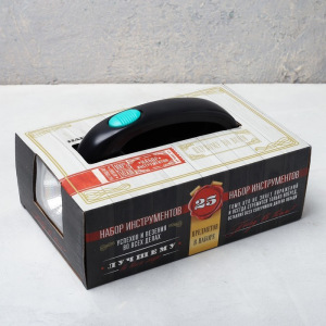 Набор инструментов с фонарем «На удачу», 25 предметов Набор инструментов с фонарем «На удачу», 25 предметов