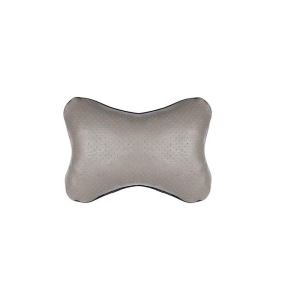 Подушка автомобильная на подголовник, серая, перфорированная эко кожа, "KRAFT" 280x210 см Подушка автомобильная на подголовник, серая, перфорированная эко кожа, "KRAFT" 280x210 см